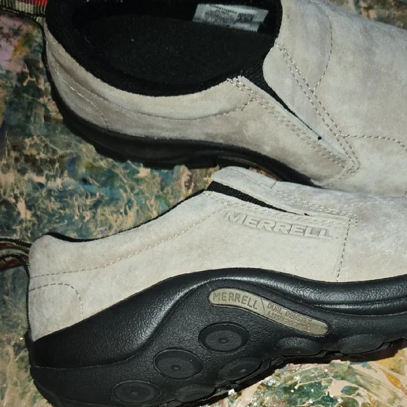 Merrell Women's Gray Slip-On Shoes - Picture 6 of 14